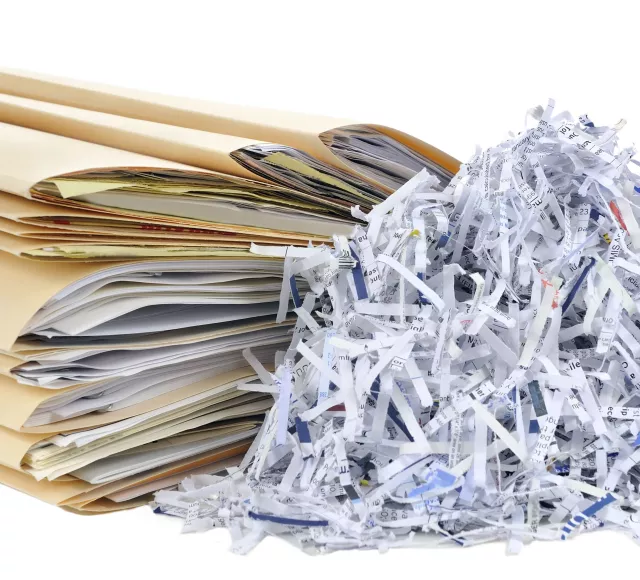 vernietiging vertrouwelijke documenten