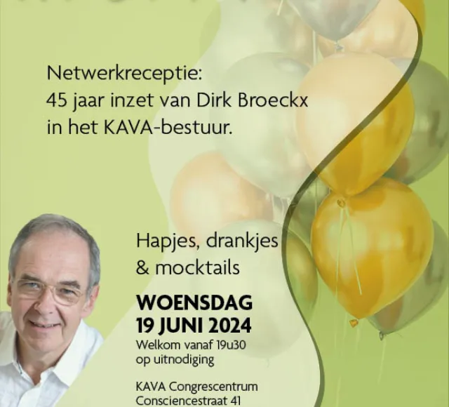 Netwerkreceptie Dirk Broeckx