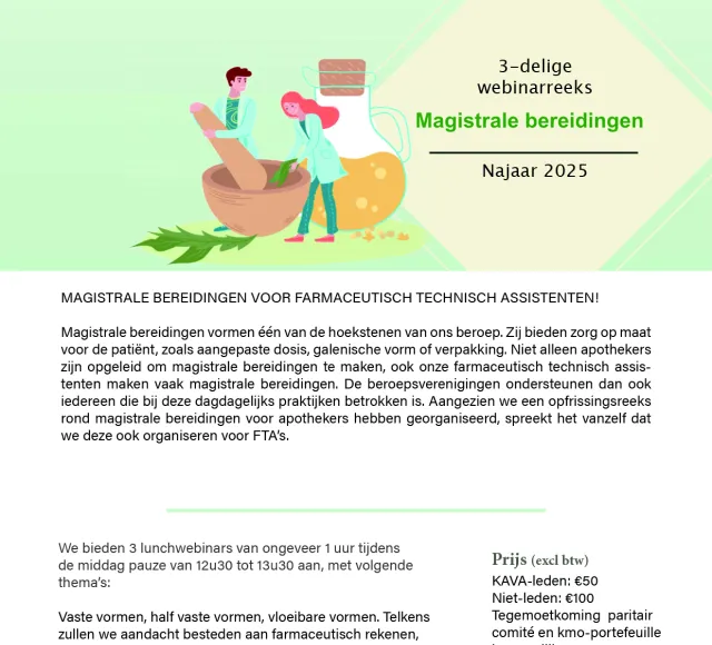 uitnodiging magistrale bereidingen fta