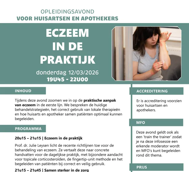 Eczeem in de praktijk uitnodiging