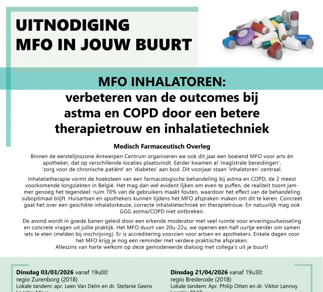 Uitnodiging MFO inhalatoren