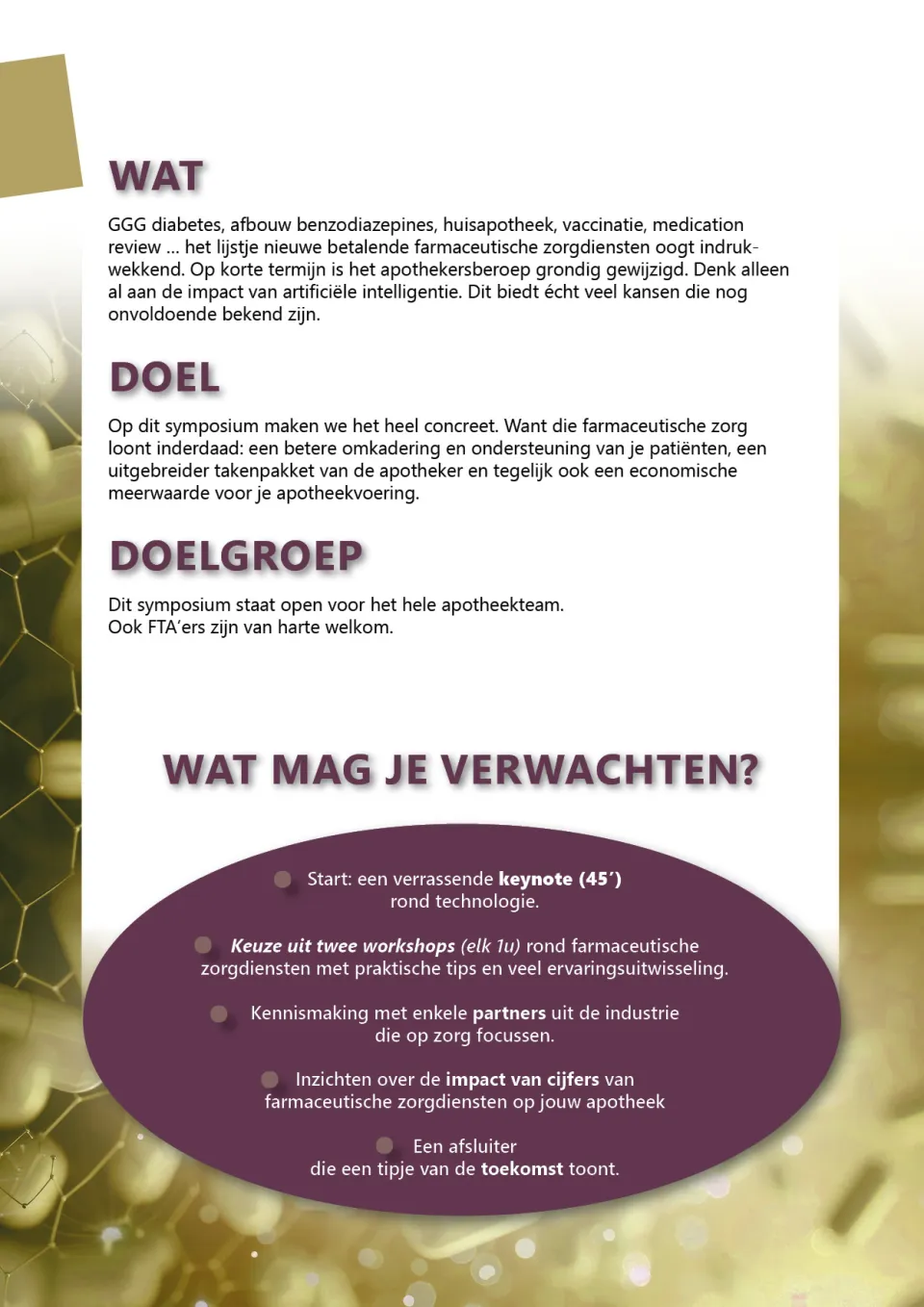 uitnodiging farmaceutische zorg loont 2
