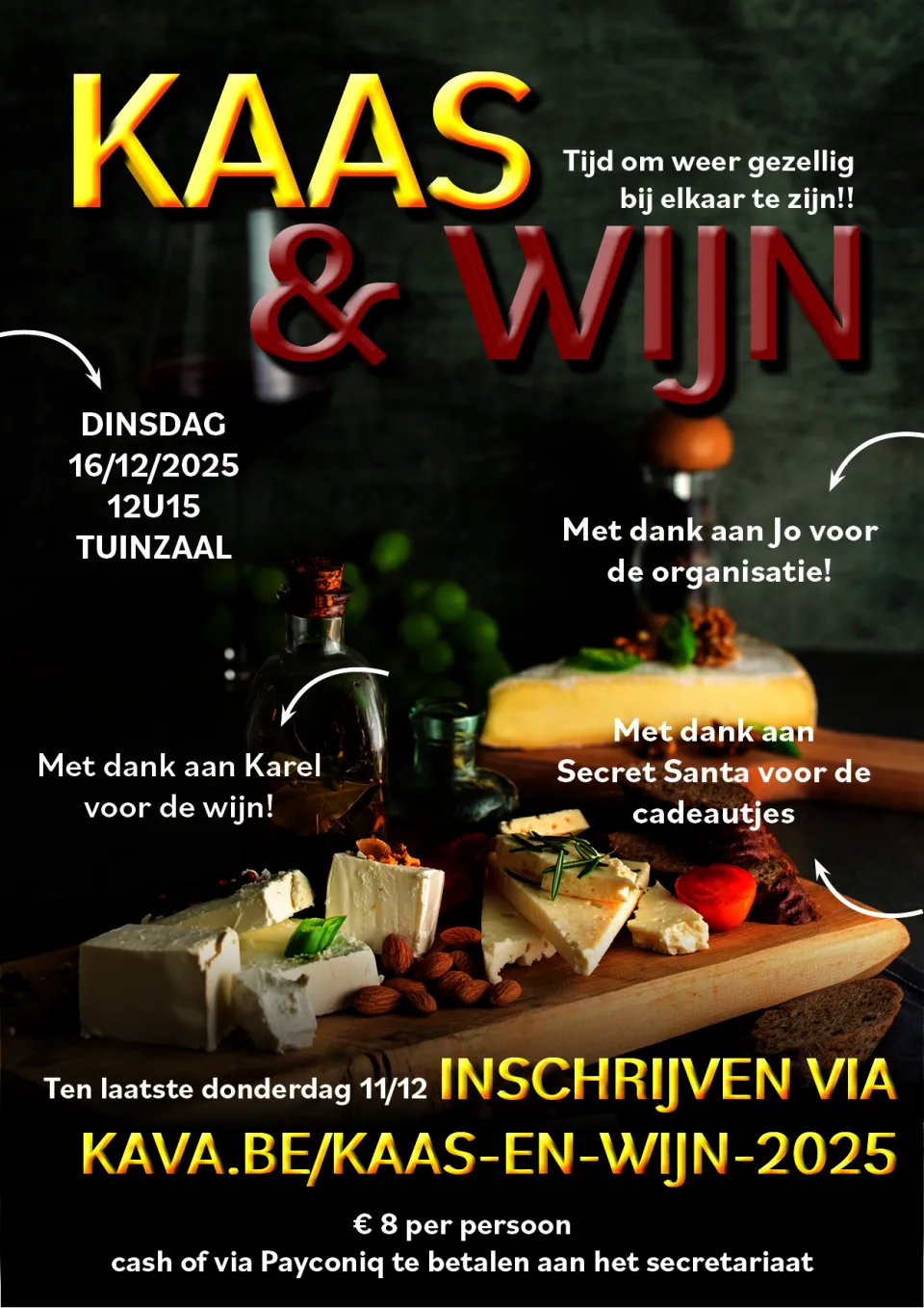kaas en wijn