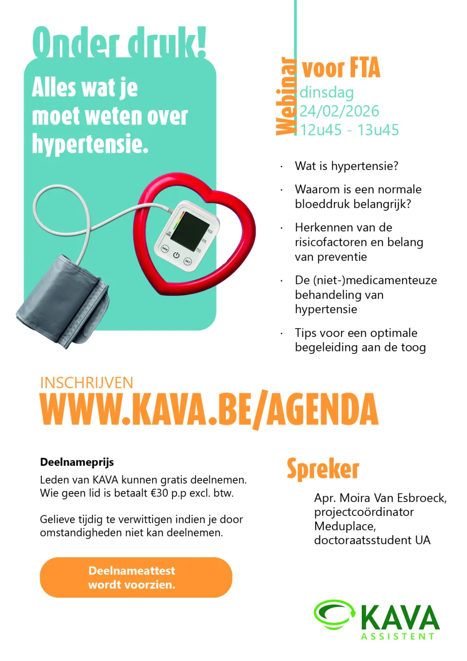 uitnodiging hypertensie