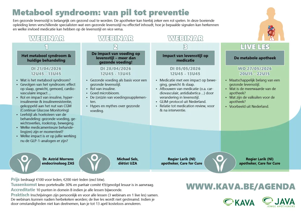 uitnodiging metabool syndroom