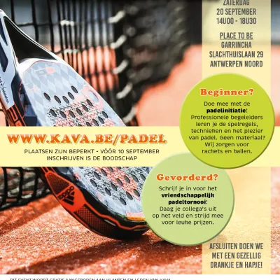 Padel uitnodiging