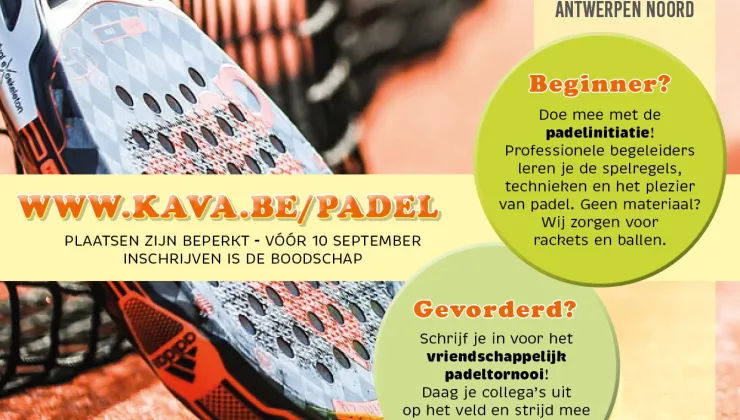 Padel uitnodiging