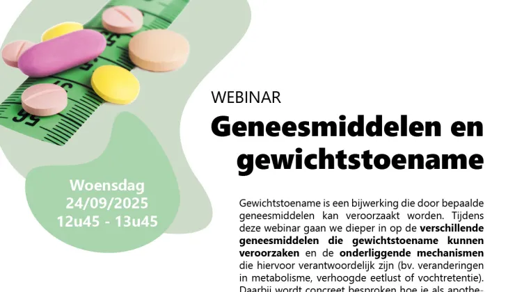 uitnodiging geneesmiddelen en overgewicht