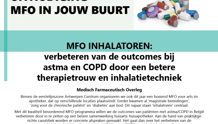Uitnodiging MFO inhalatoren